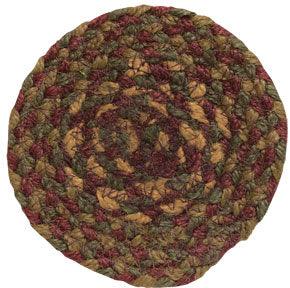 Cinnamon Braided Coaster - The Fox Decor